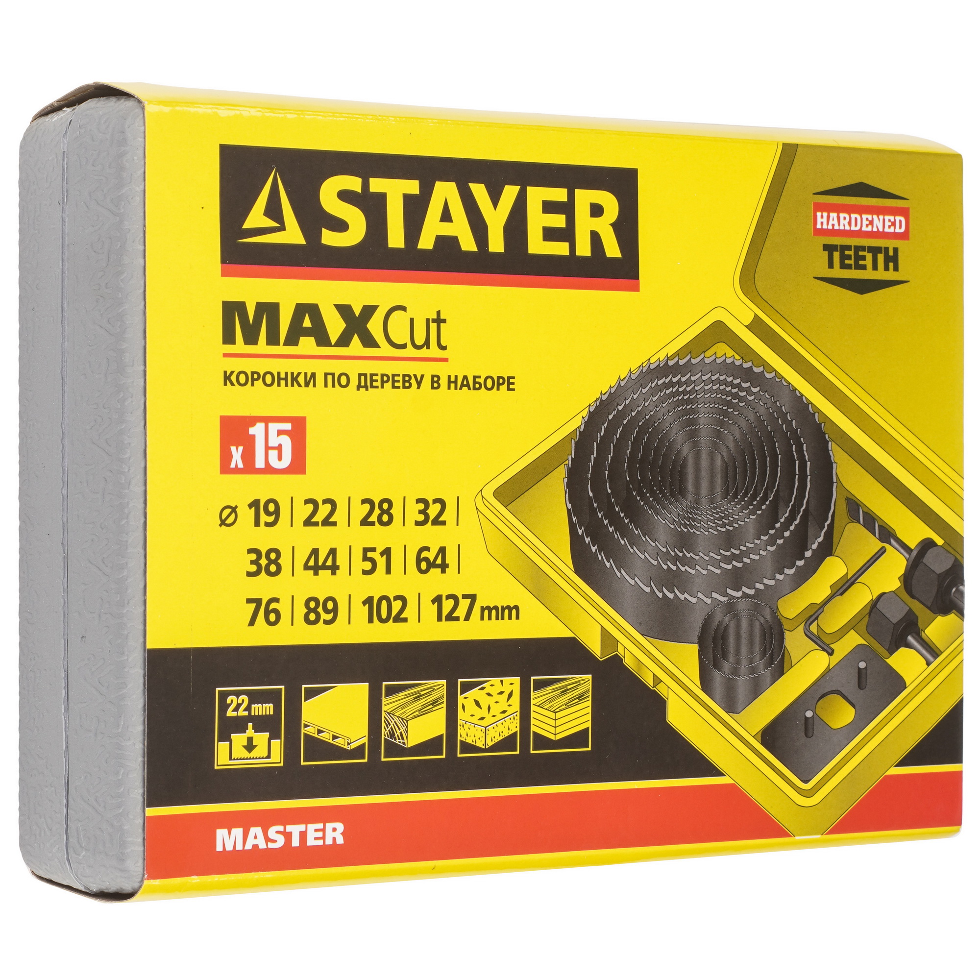 Набор коронок Stayer 29600-H15 8168141 STDN-0028171 - Вид №3