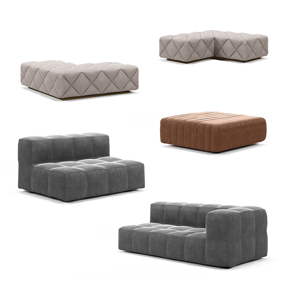 Угловой диван из ткани Formitalia Mayor ARCH-00126624 - Вид №8