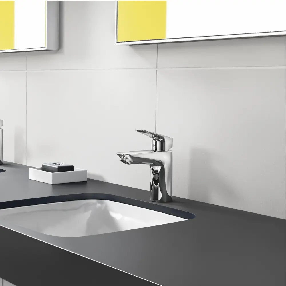 Смеситель для раковины Hansgrohe Logis однорычажный цвет хром 17365461 STLM-2002448  - Вид №3