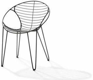 Joli Штабелируемый стул из нержавеющей стали Wire