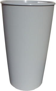 1100-2 Горшок д. цветов Le cone d=28 18,5л(10л) Серый Цветочная коллекция