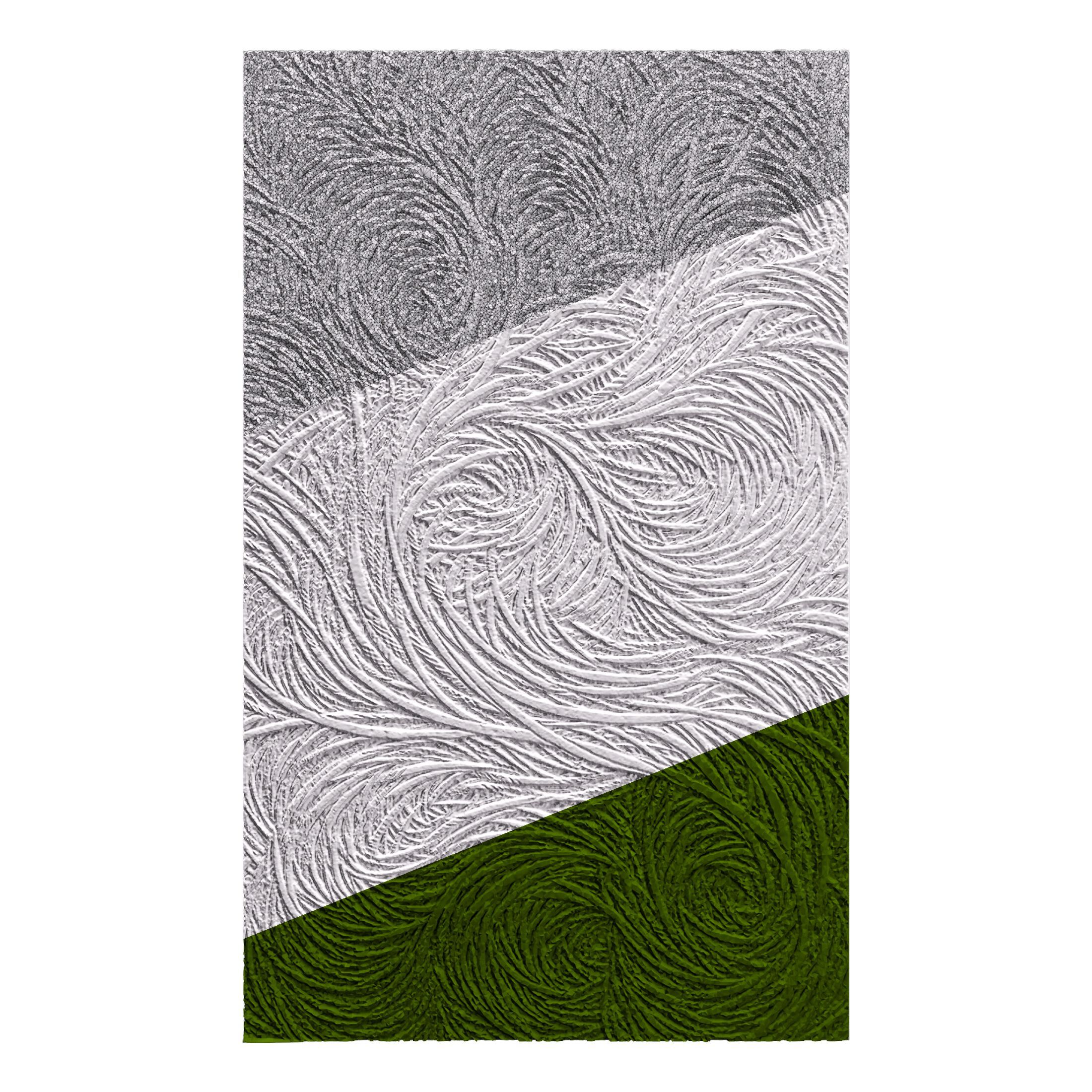 Трехмерная декоративная гипсовая панель WallDeco THORNS ARCH-00107253 - Вид №1