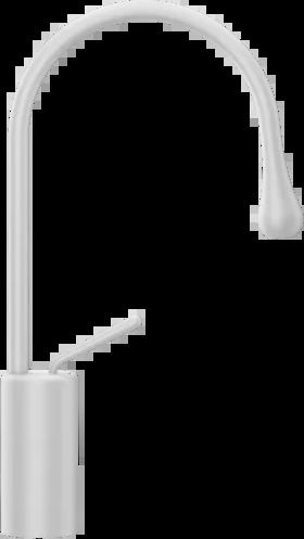 Смеситель для умывальника 33604 279 Gessi Goccia МАТОВО-БЕЛЫЙ