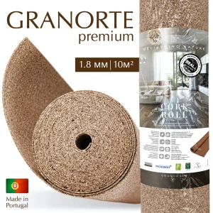 Пробковая подложка GRANORTE Premium 1.8 мм 10 м²