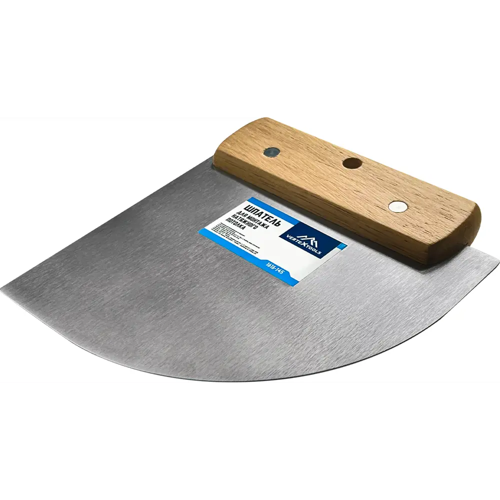 Монтажный шпатель VERTEXTOOLS для бесшовных натяжных потолков 145x134 мм 87504418 STLM-0074254