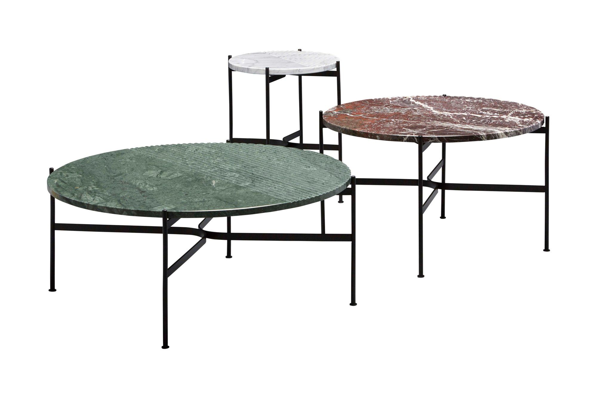 Мраморный круглый низкий журнальный столик SP01 Жанетт ARCH-00094394 - Вид №7