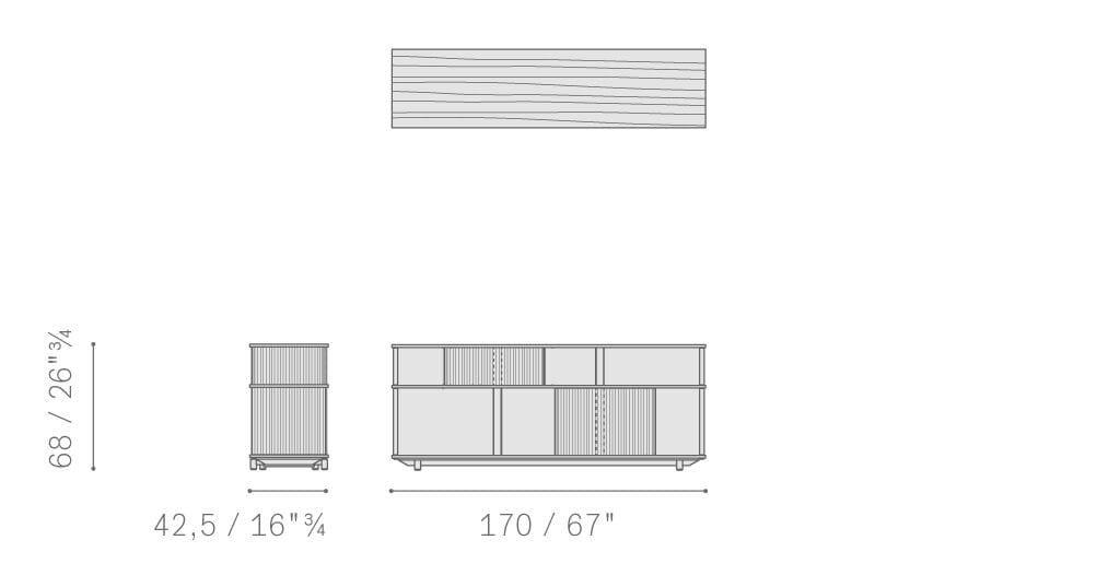 Дубовая мебель Poltrona Frau коллекция-мебель и аксессуары ARCH-00134223 - Вид №2