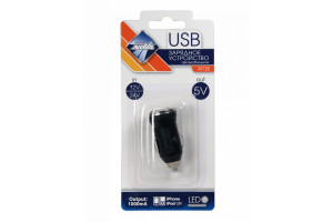 18105511 Зарядное устройство USB-порт, 1000 мА, LED индикатор, 12/24 В 39728 Nova Bright