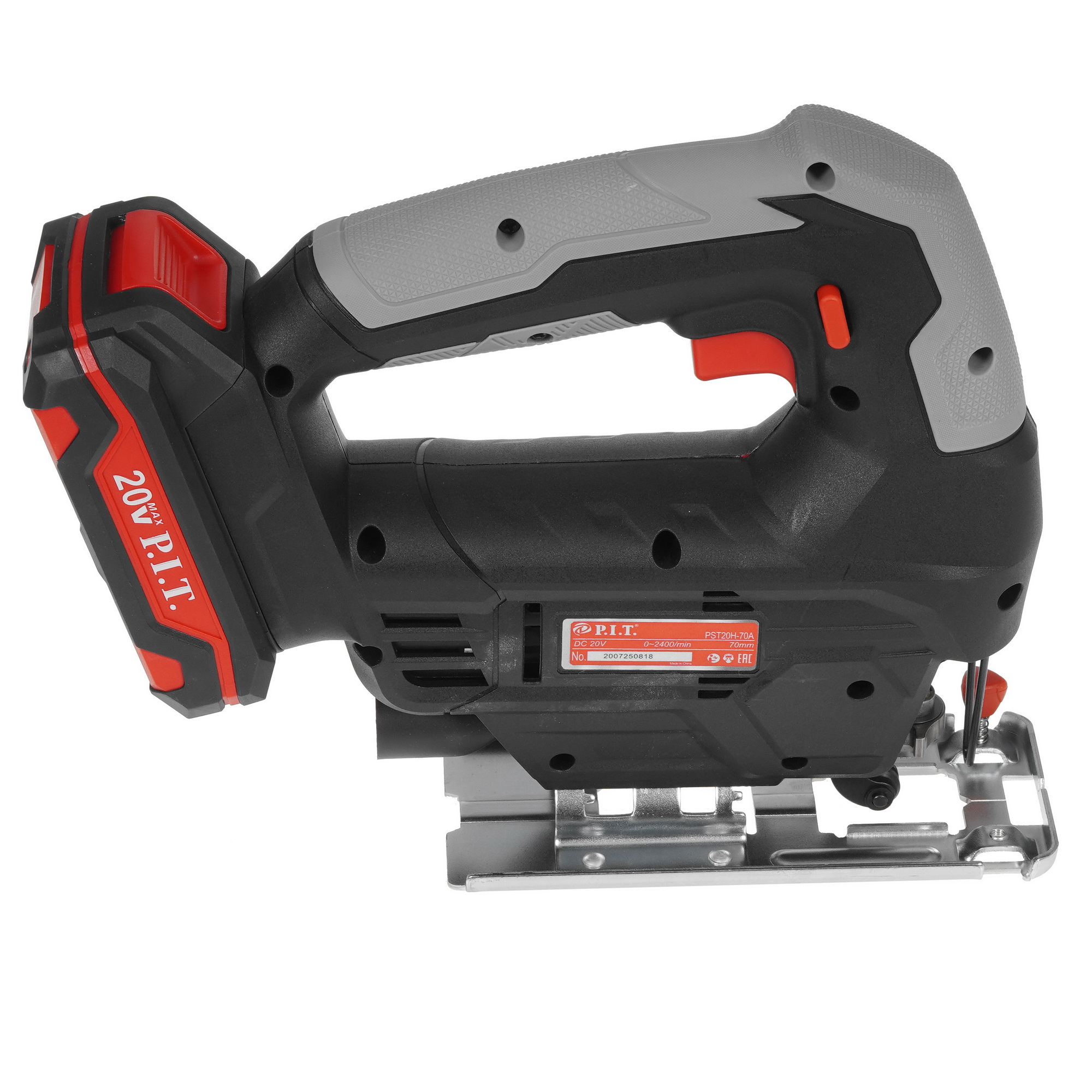 Электрический лобзик P.I.T. PST20H-70A/1 OnePower 20V 5308688 PIT STDN-0056395 - Вид №3