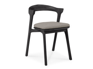 Стул из тикового дерева со встроенной подушкой