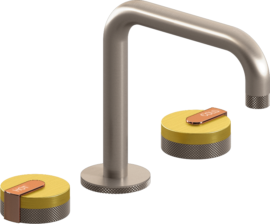 E-11511-R1BB-L1RG-SN Смеситель для умывальника на 3 отвертия GRAFF MOD+