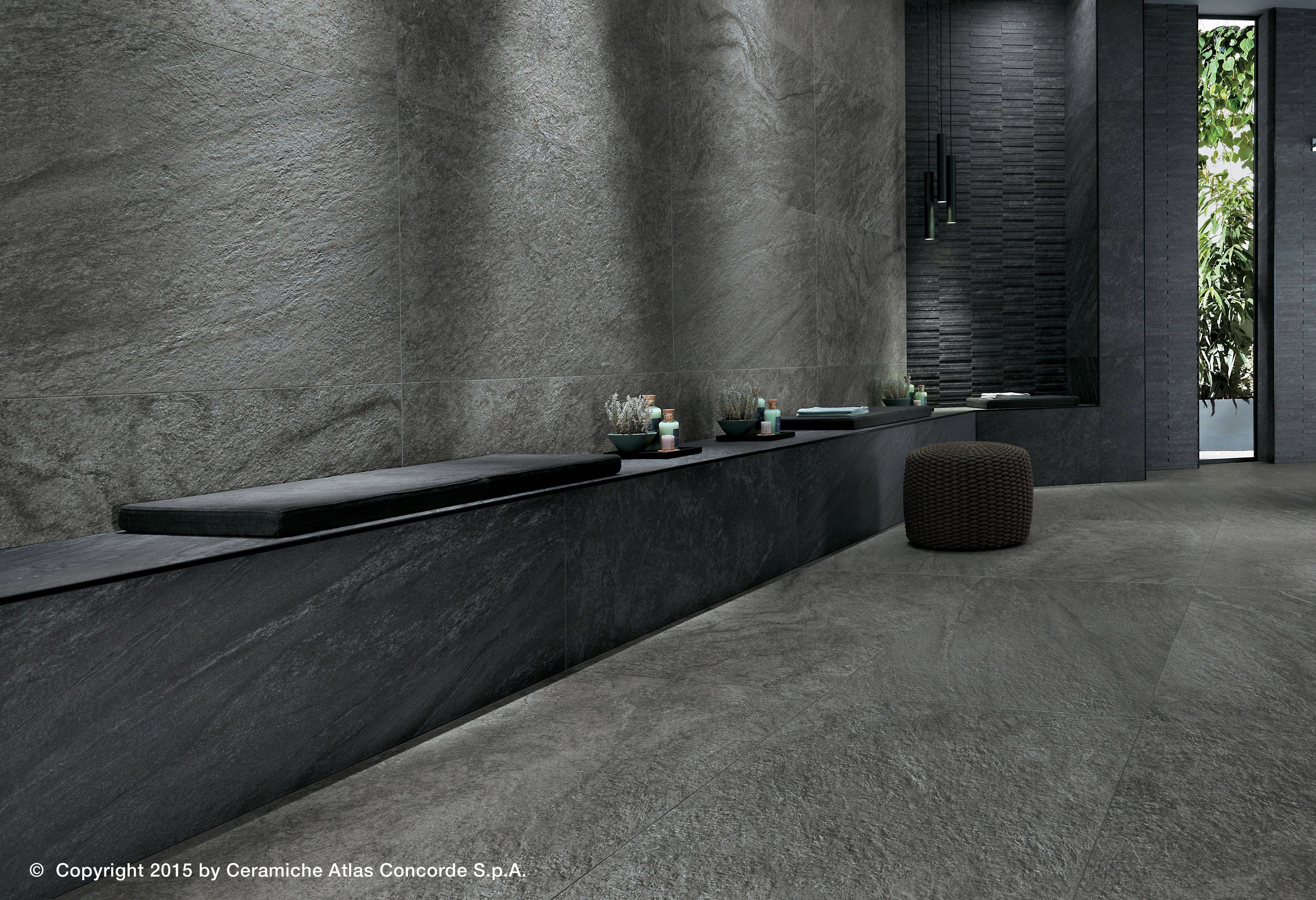 Белое керамическое покрытие с эффектом камня Atlas Concorde ARCH-00075165 - Вид №6