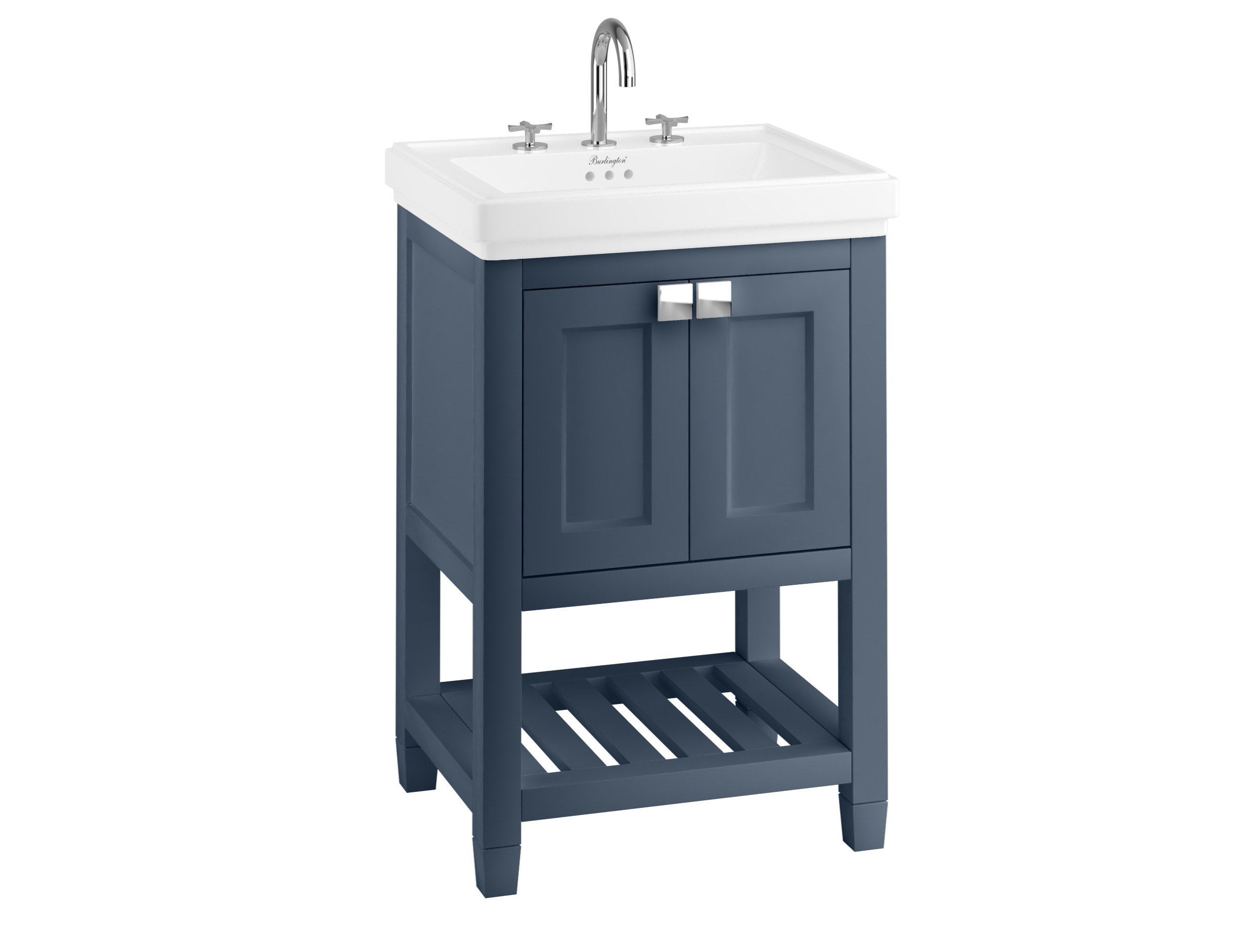 Деревянный умывальник с дверцами Burlington RIVIERA ARCH-00107039 - Вид №1