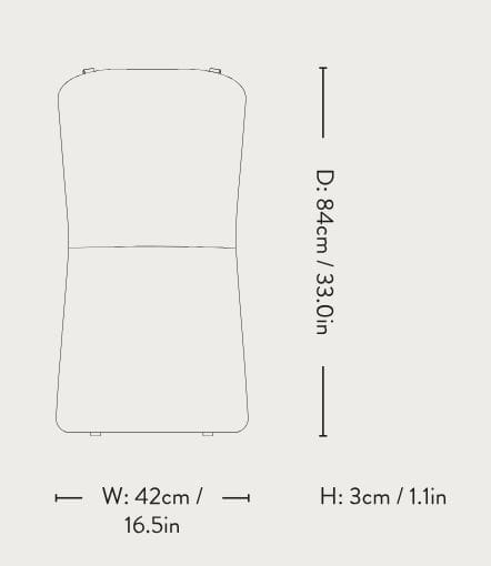Напольная подушка ткани &Tradition Thorvald ARCH-00033420 - Вид №3