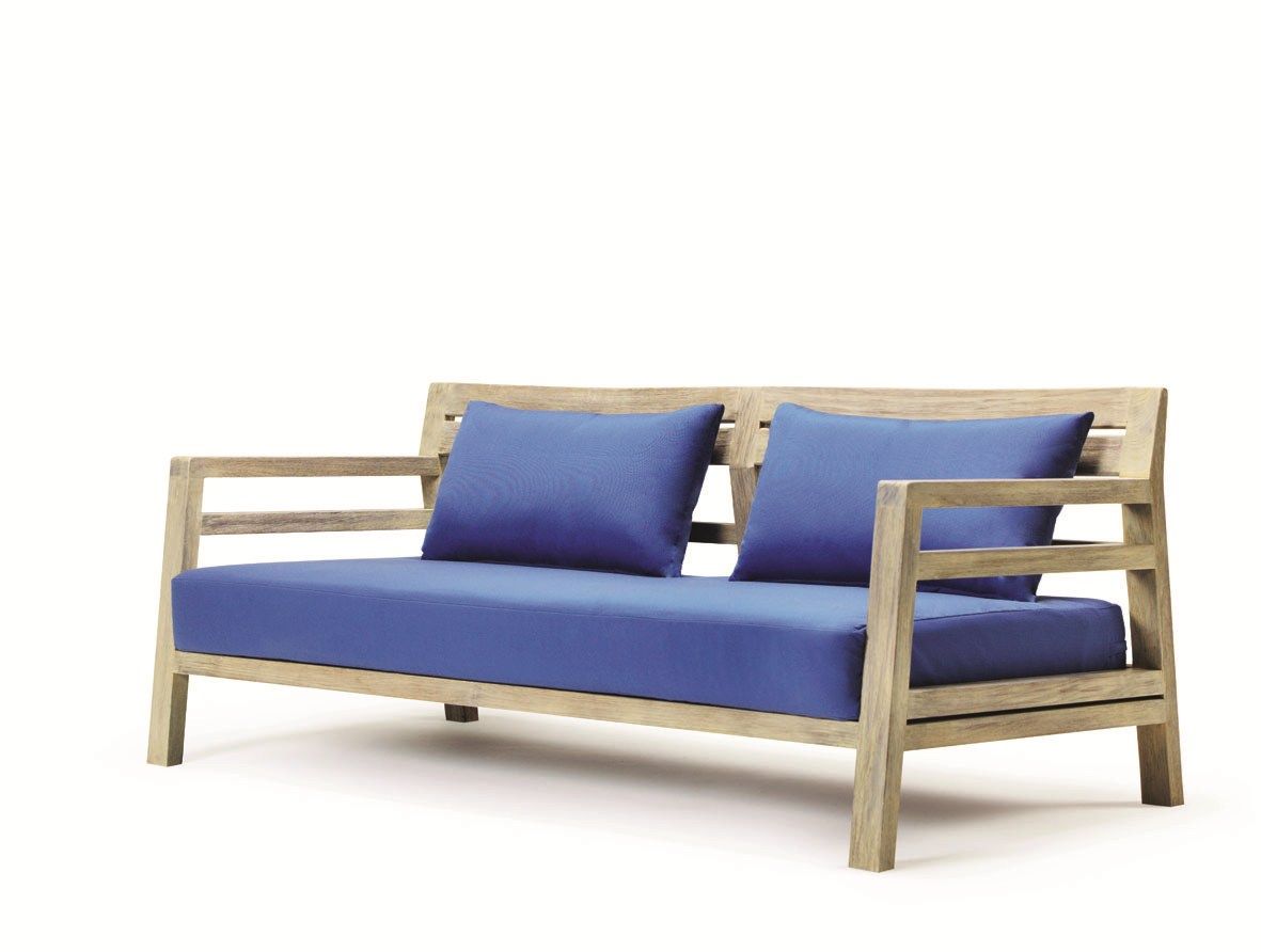 3-местный тканевый садовый диван Ethimo Costes ARCH-00007281 - Вид №7