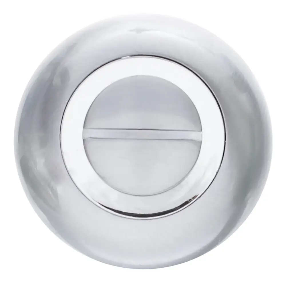 Фиксатор-вертушка для дверей Inspire круглый, цвет хром STLM-2027251