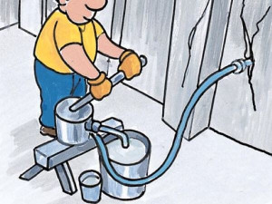 Маловязкая акриловая смола для литья под давлением для герметизации трещин