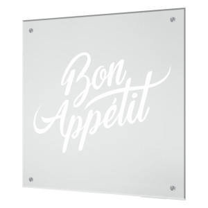 90700997 Защитный экран Bon appetit 50x50x0.4 см закаленное стекло цвет прозрачный STLM-0344943 BORNTOPRINT