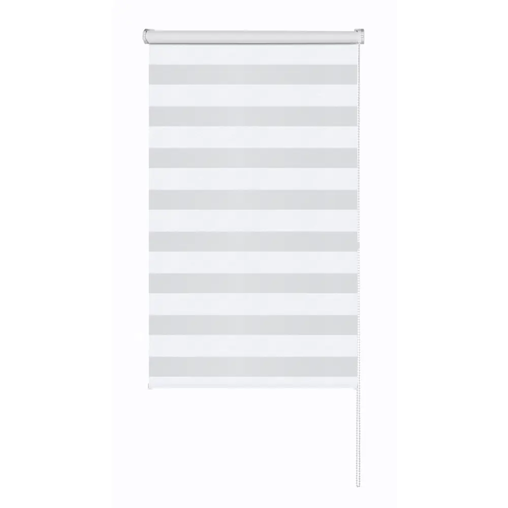 Штора рулонная день-ночь Сиберия 60x160 см белая MIAMOZA Промо 2025 STLM-2148299