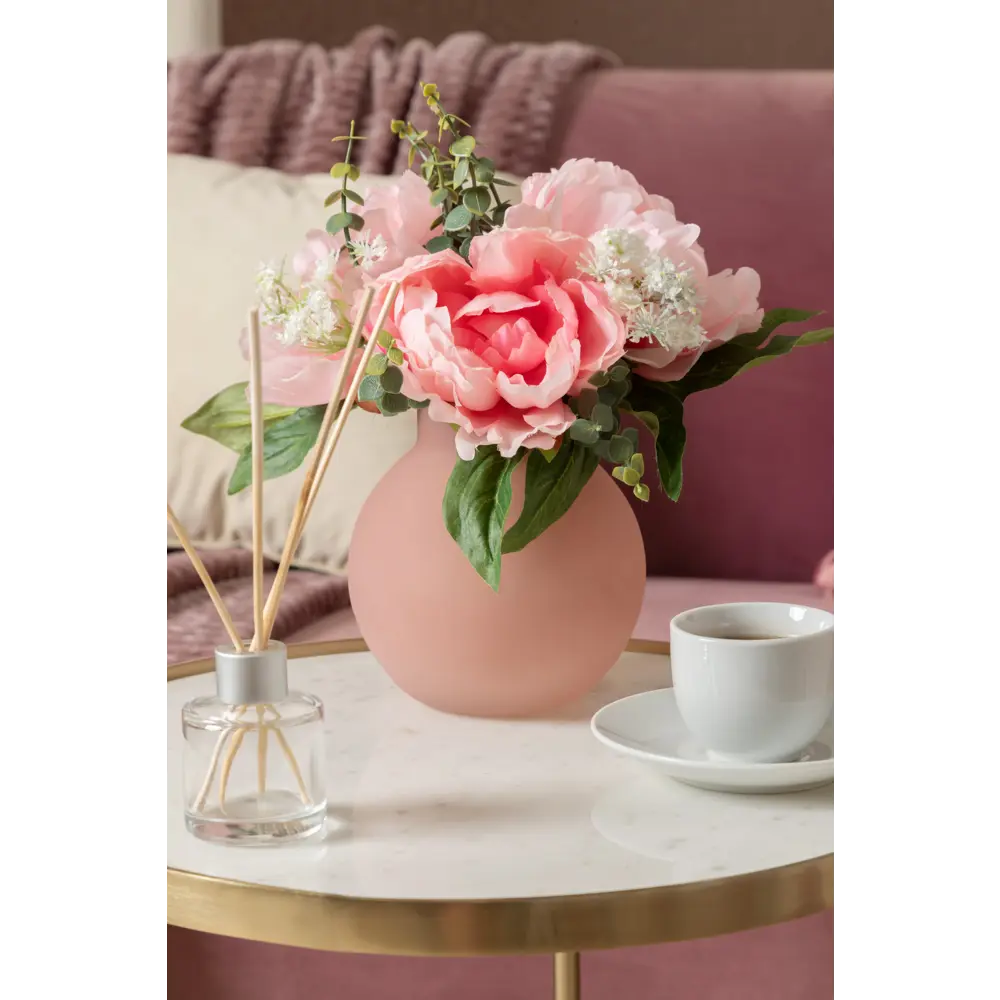 Ваза «Токио» 3 малая, стекло, цвет розовый матовый Santreyd STLM-2053957 - Вид №1