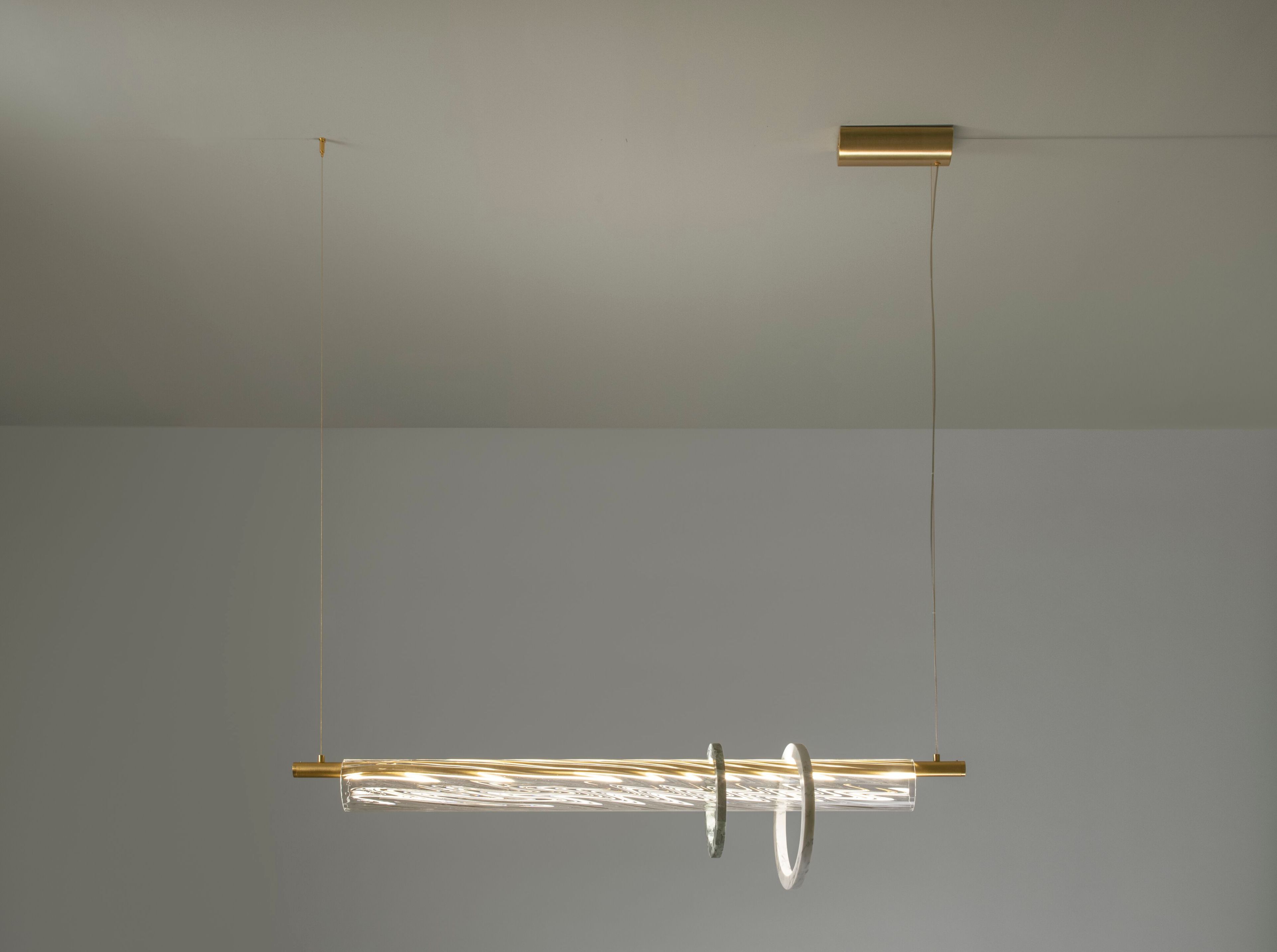 Стеклянный подвесной светильник Patrizia Volpato ORBITE ARCH-00141639 - Вид №5