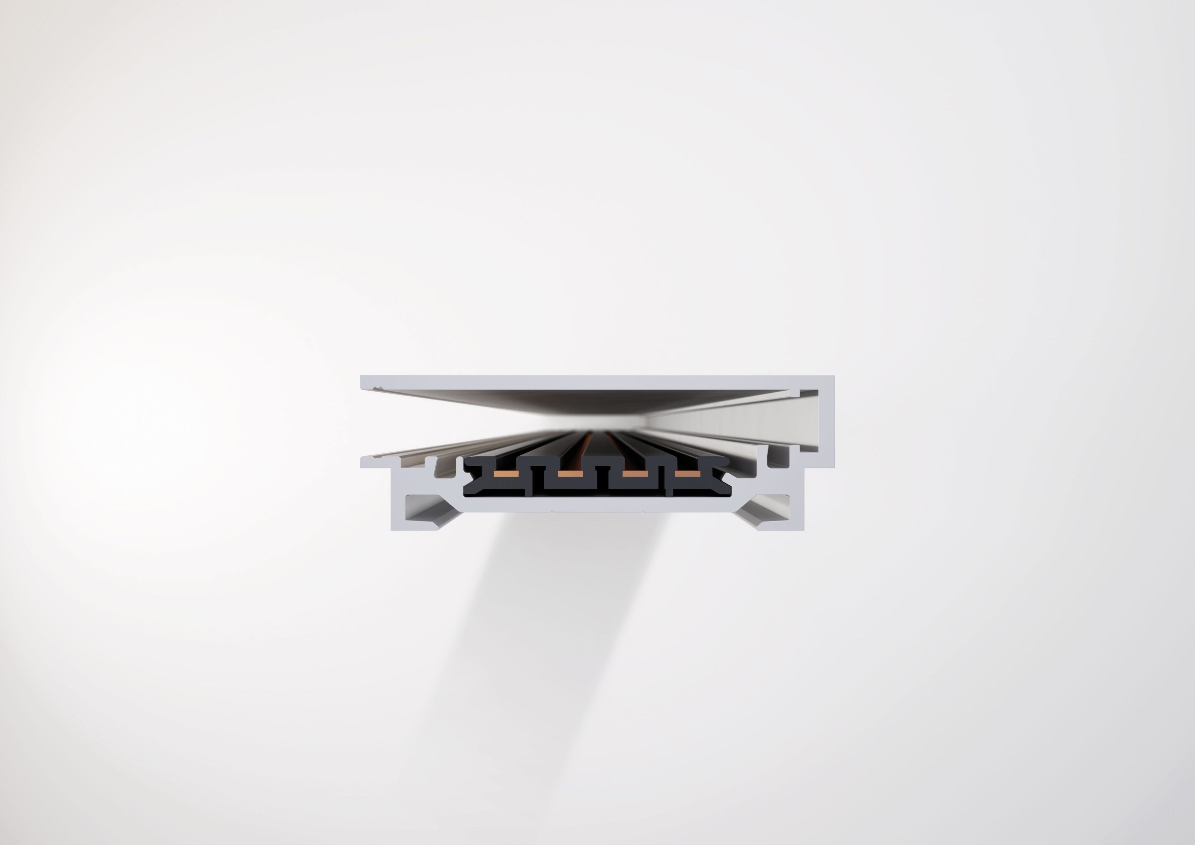 Экструдированная алюминиевая система освещения трека Letroh узел ARCH-00141698 - Вид №4