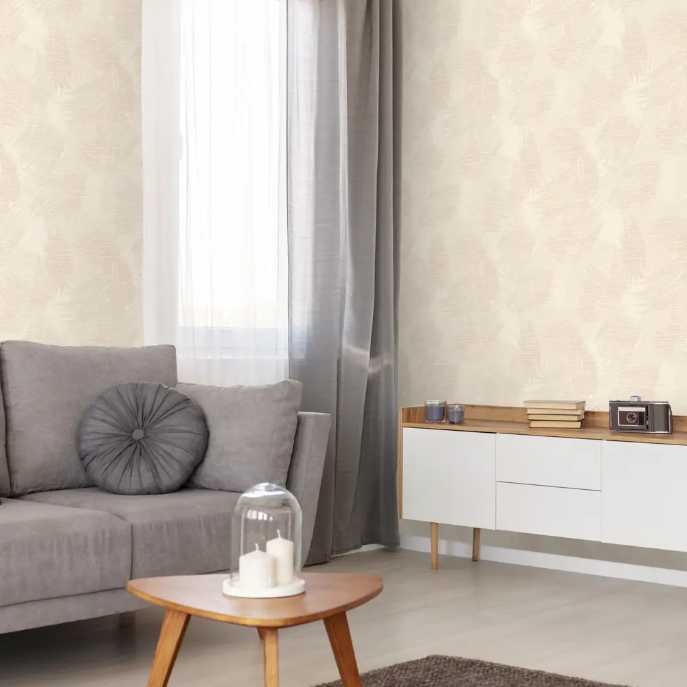 Обои флизелиновые Inspire Maximiliano бежевые 1.06 м Paper 2 STLM-2137150 - Вид №3