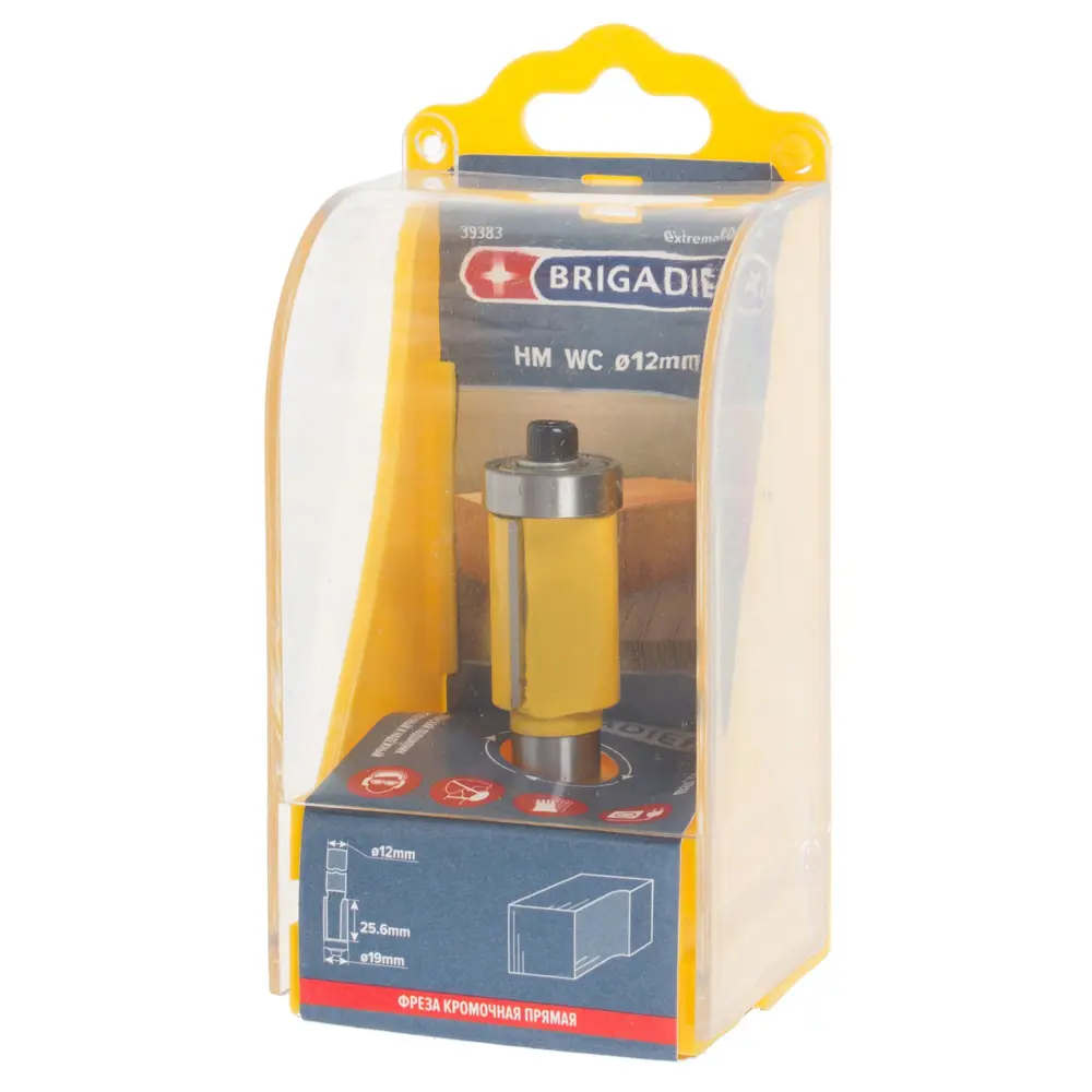 Фреза кромочная прямая Brigadier D19x25 мм STLM-2159219 - Вид №2