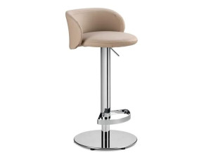 Кожаный поворотный стул