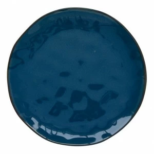Тарелка фарфоровая обеденная синяя Interiors EASY LIFE INTERIORS 00-3946732 Синий