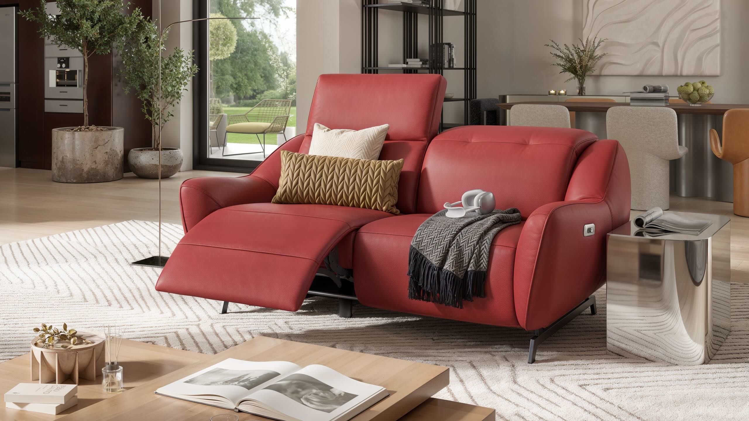 2-местный кожаный диван Sofanella ARCH-00063605 - Вид №3