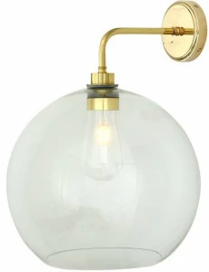 Mullan Lighting Настенный светильник из стекла прямого света для ванной Leith Mlbwl006