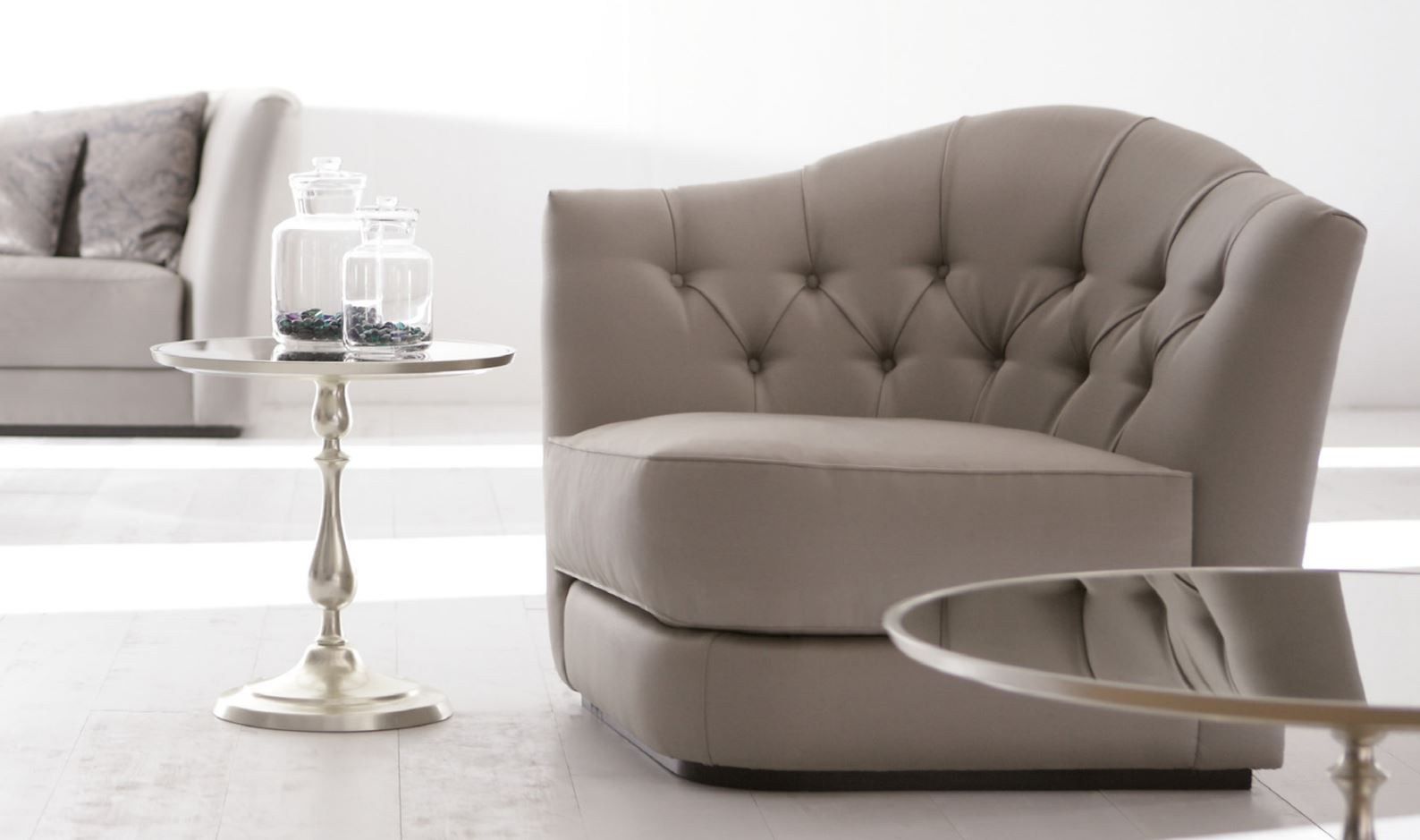 Круглый журнальный столик OPERA CONTEMPORARY GENEVIÈVE ARCH-00062180 - Вид №3