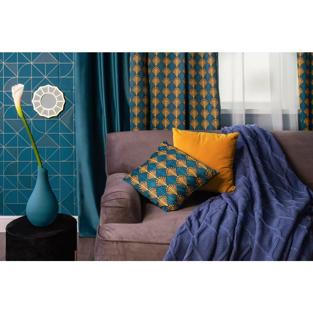 Подушка «Модерн» 40х40 см цвет зелёный SEASONS STLM-2161704 - Вид №3