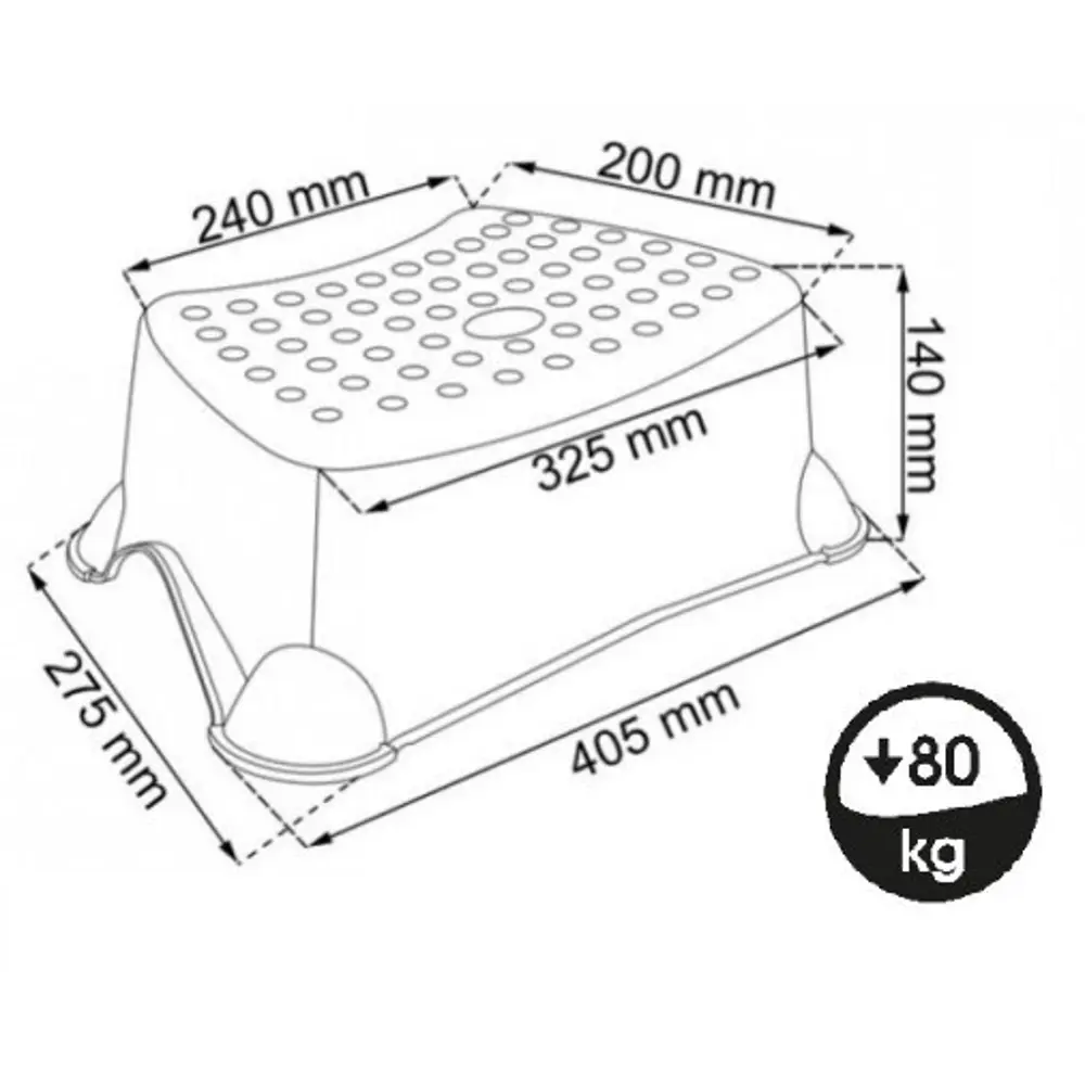 Primanova: Детская подставка-ступенька для ванной комнаты 88993656 Безопасность STLM-0973085 - Вид №3