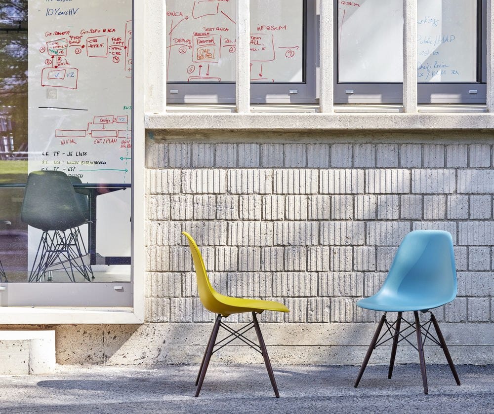 Стул из полипропилена с мягким сиденьем VITRA Eames Plastic Chair ARCH-00109310 - Вид №21