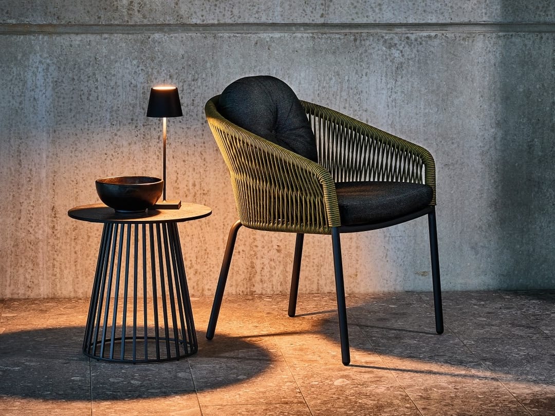 Тканевый мягкий садовый стул с подлокотниками solpuri ARCH-00102360 - Вид №13