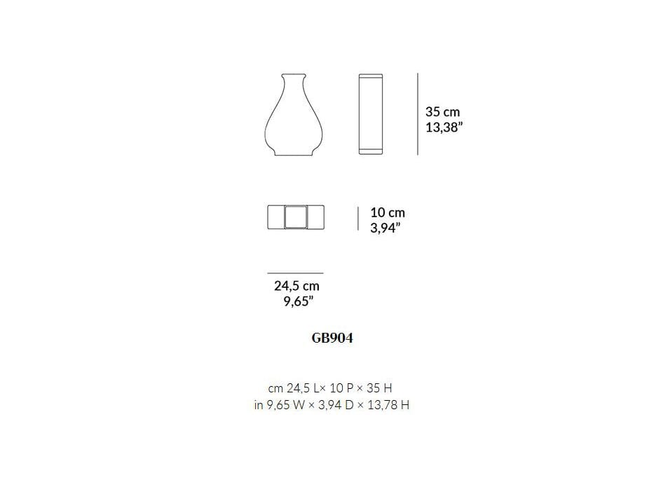 Керамическая ваза Lando MOON ARCH-00132113 - Вид №6