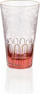 95958 Moser Набор из 6 стаканов для воды 240мл "Махарани" Хрусталь бессвинцовый
