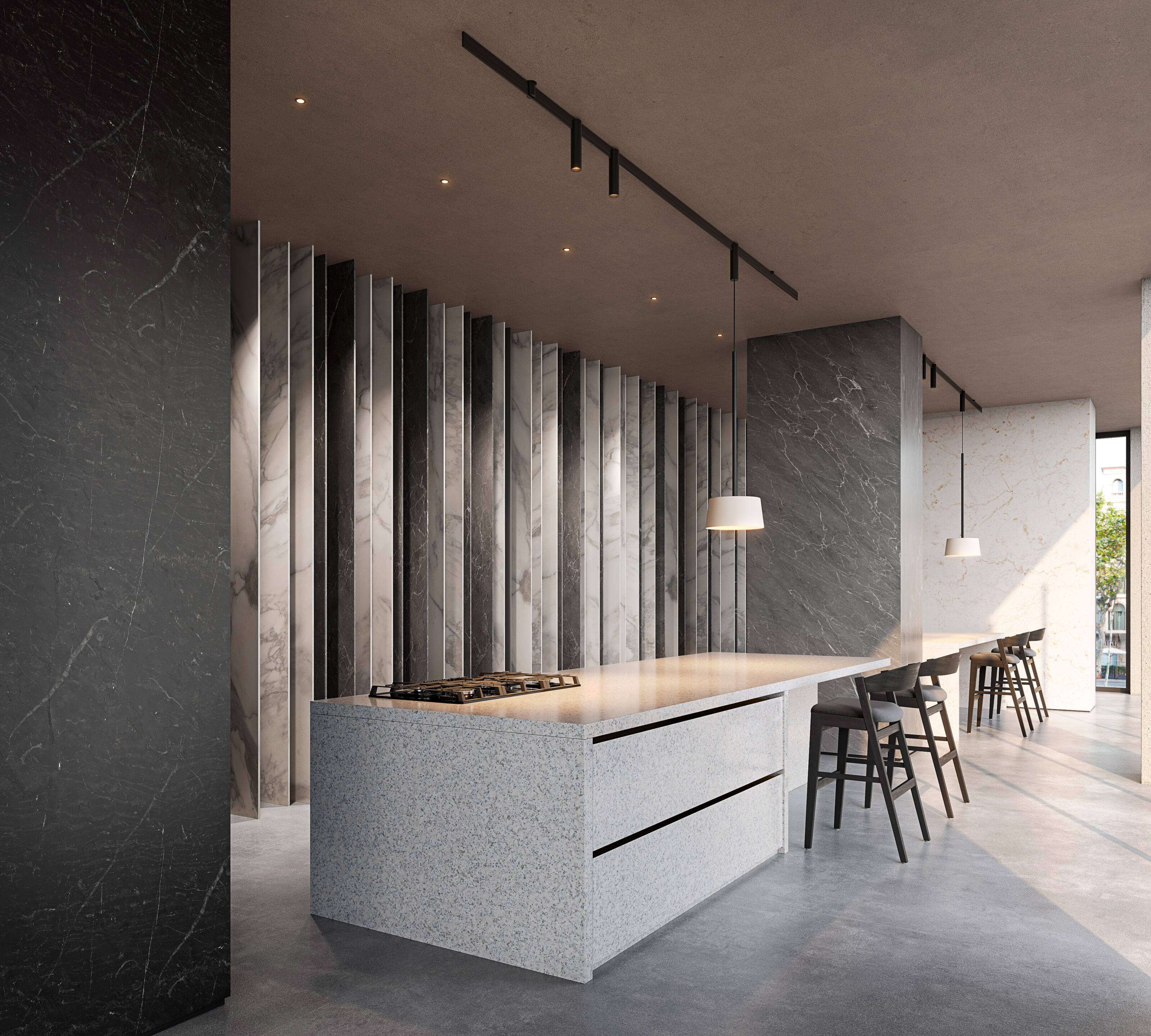 Алюминиевый светодиодный подвесной светильник Vibia Bind ARCH-00027736 - Вид №3