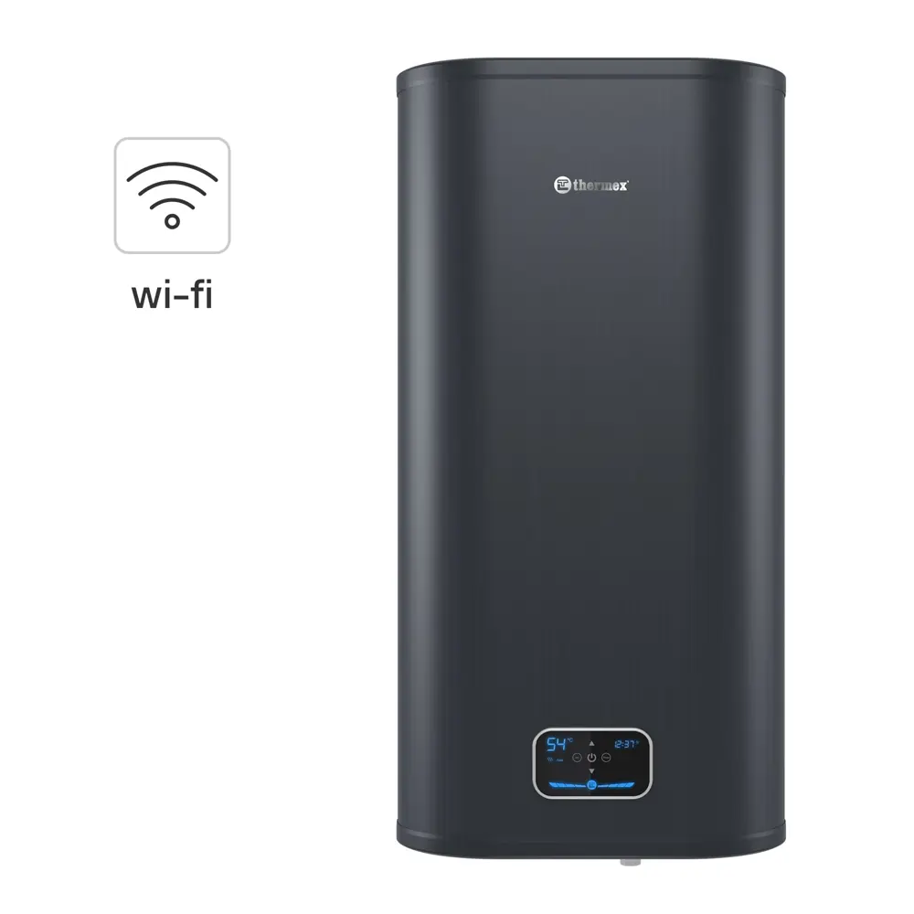 Накопительный водонагреватель электрический 80 л Thermex ID 151 112 2 кВт нержавеющая сталь мокрый ТЭН STLM-2065449