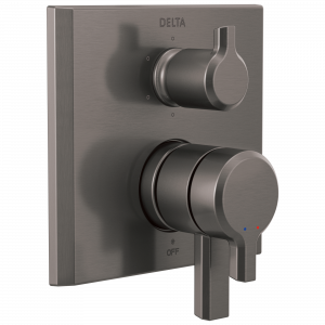 T27999-BL Трим клапана Monitor® серии 17 со встроенным переключателем на 6 положений Delta Faucet Pivotal Матовый черный