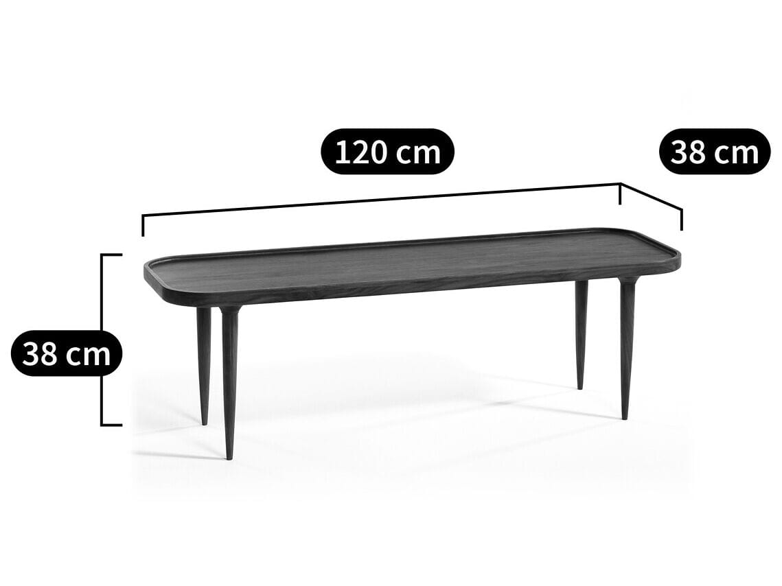 Прямоугольный журнальный столик из грецкого ореха AMPM MAGOSIA ARCH-00061983 - Вид №13