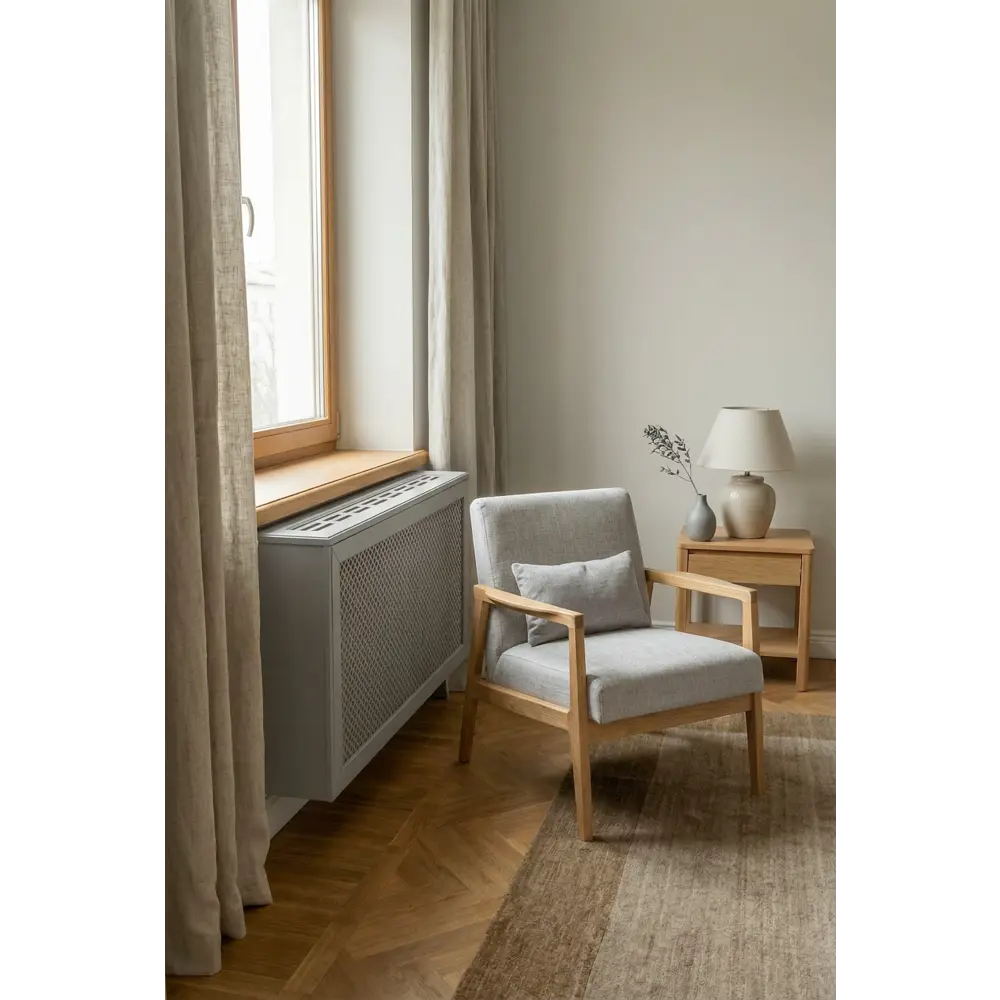 Боковина экрана 60x15.6 см ДСП цвет серый 89452799 STLM-2134383 Santreyd  - Вид №2