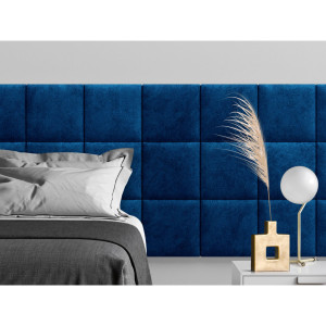 Стеновая панель Velour Blue цвет синий 30х30см 4шт TARTILLA