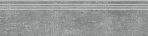 Граните Стоун Цемент ступень темно-серый полированная 1200x300