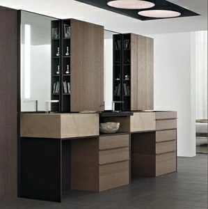Toscoquattro Комплект мебели для ванной 01 ELEMENTS коричневый