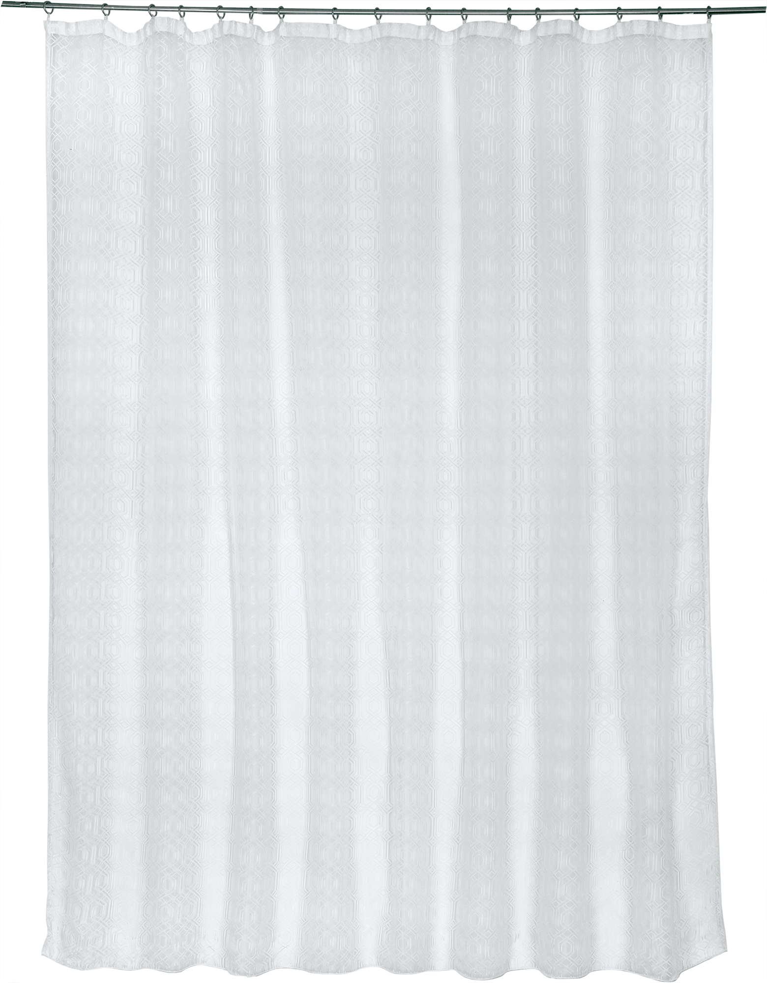 82009514 Тюль на ленте «Стокгольм» 250х260 см полиэстер цвет белый STLM-0017200 AMORE MIO