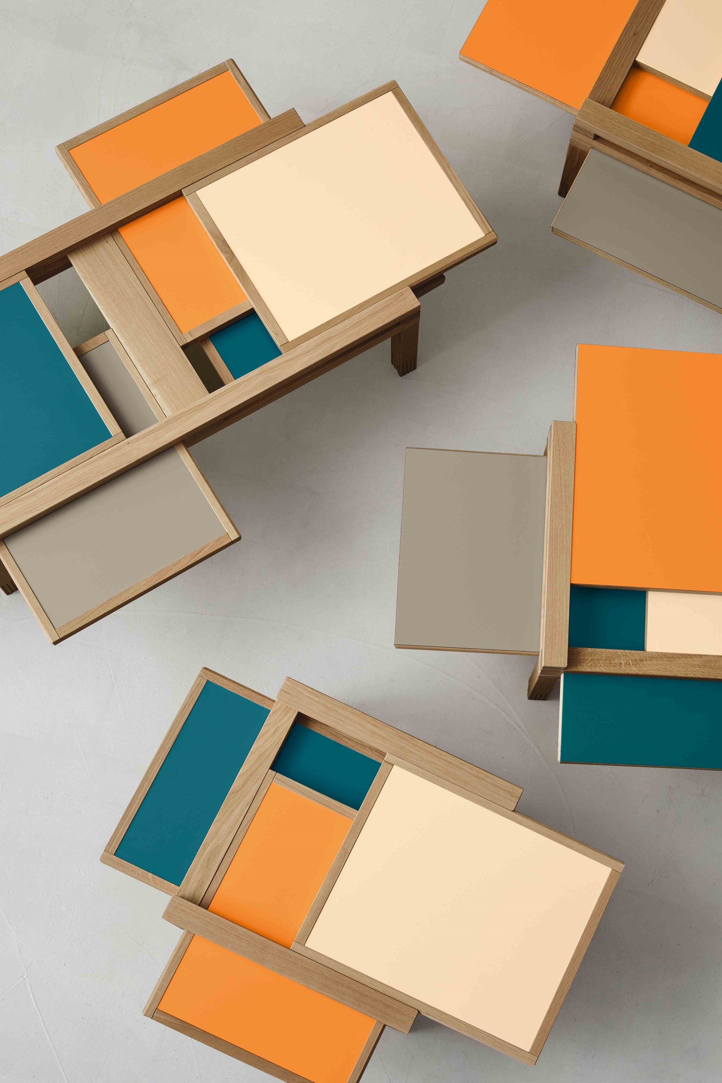 Низкий журнальный столик из массива дерева SCULPTURES JEUX Par ARCH-00033855 - Вид №3