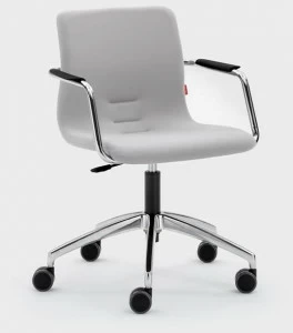 Viganò Регулируемое по высоте офисное кресло из ткани Queen fabric